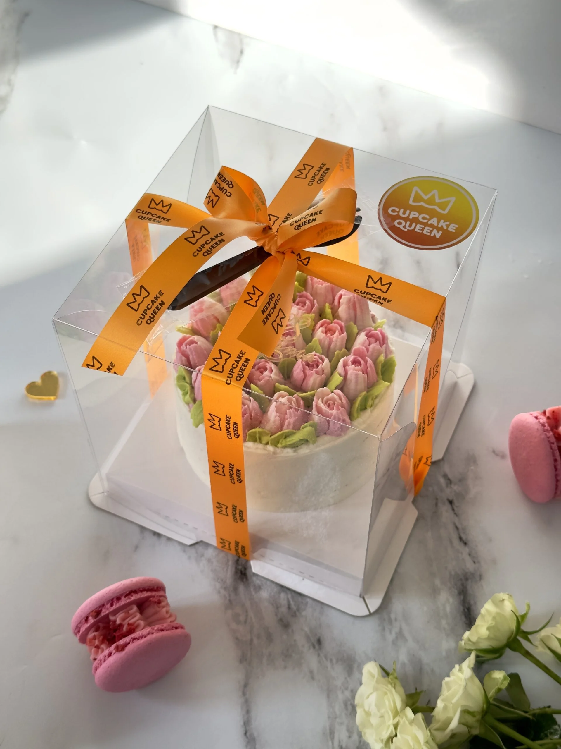 Торт на 8 марта в упаковке